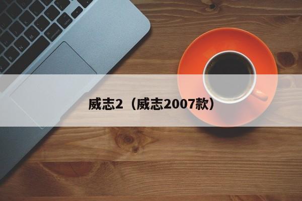 威志2（威志2007款）