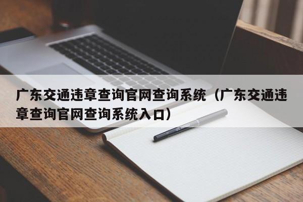 广东交通违章查询官网查询系统（广东交通违章查询官网查询系统入口）