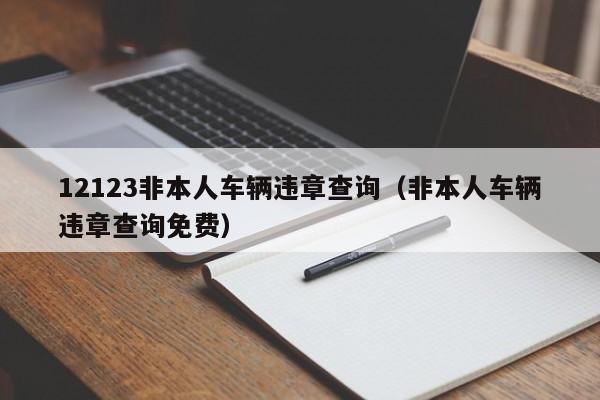 12123非本人车辆违章查询（非本人车辆违章查询免费）