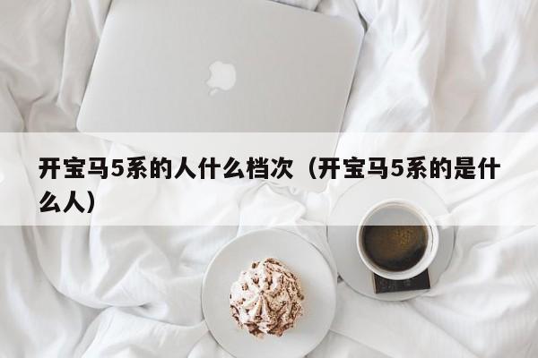 开宝马5系的人什么档次（开宝马5系的是什么人）